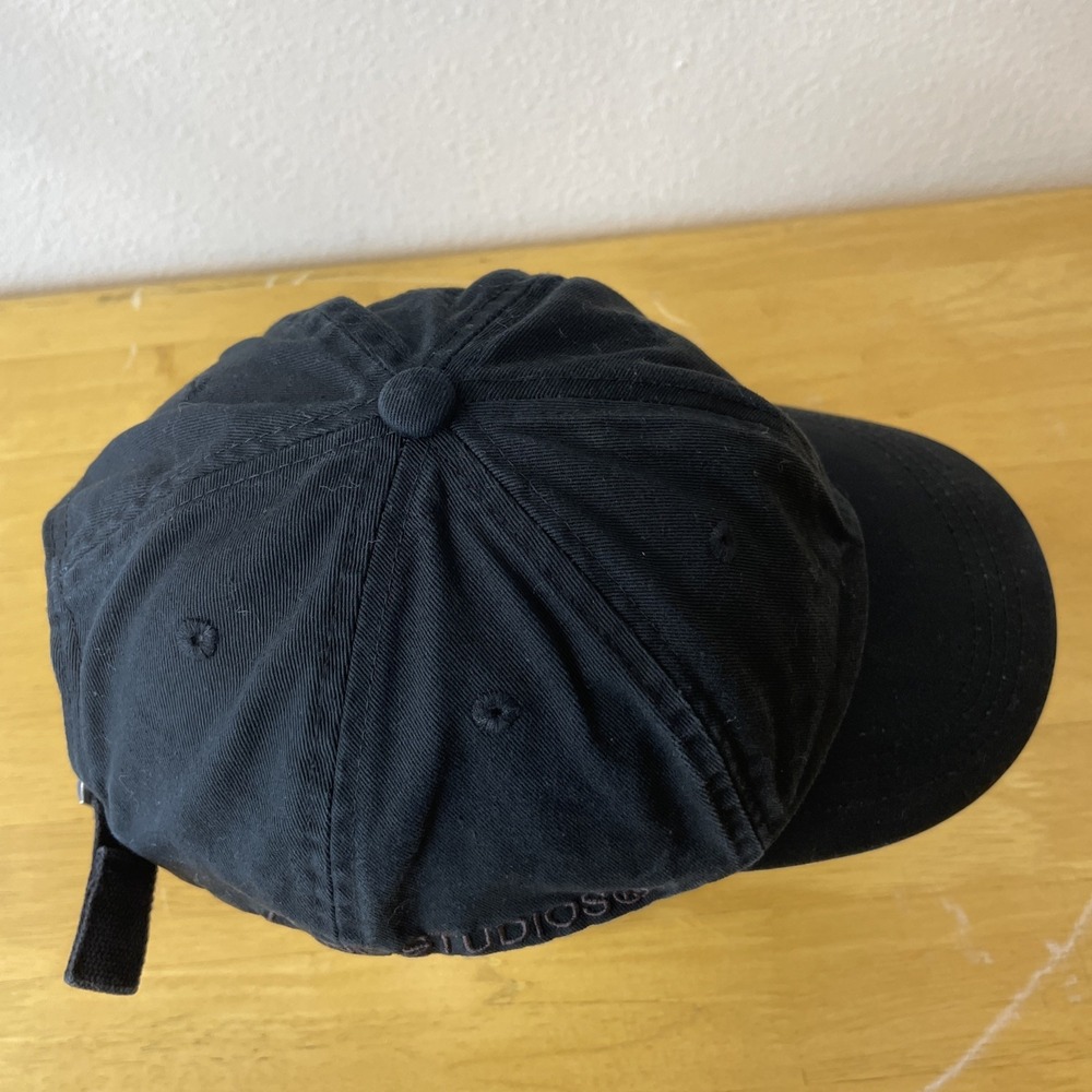 Acne Studios Hat Mens One Size Black Logo Baseball Cap Adjustable Back Outdoor - Picture 3 of 16